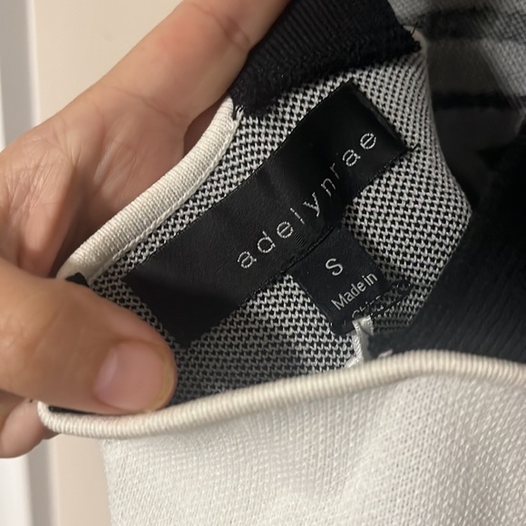 Adelyn Rae Black and White Dress, NWT - Picture 4 of 5